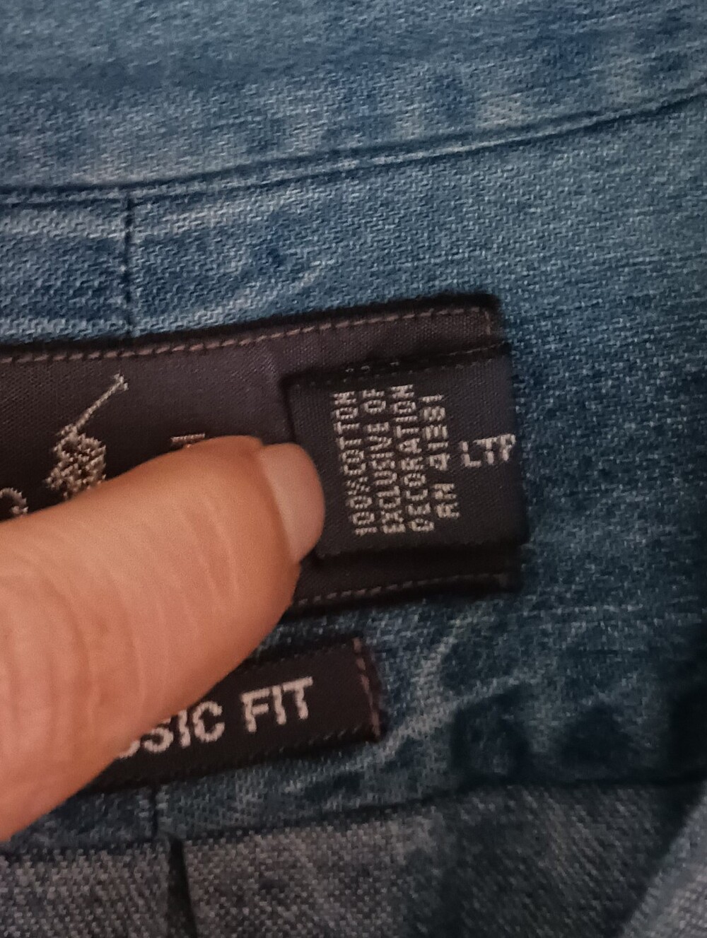 Polo Ralph Lauren Classic Fit Denim Shirt - Picture 7 of 7